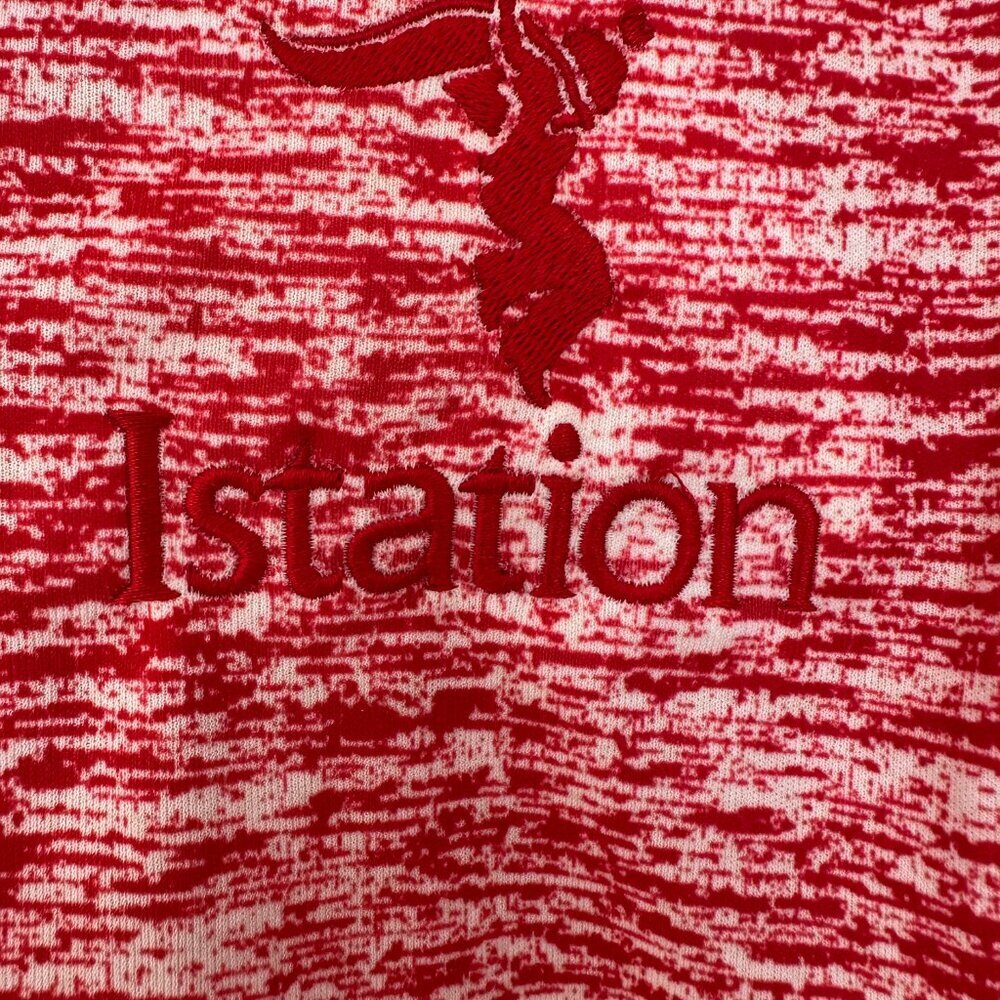 BADGER SPORT WOMEN'S 1/4 ZIP LIGHTWEIGHT PULLOVER IN HEATHERED RED COLOR SIZE M - Picture 3 of 11